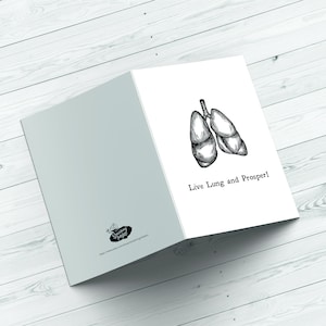 Carte imprimable drôle | Poumon vivant et prospérité ! | Drôle | Humour | Cadeau | Get Well Card | Plein d'esprit | Carte de vœux | jeux de mots | TÉLÉCHARGEMENT INSTANTANÉ