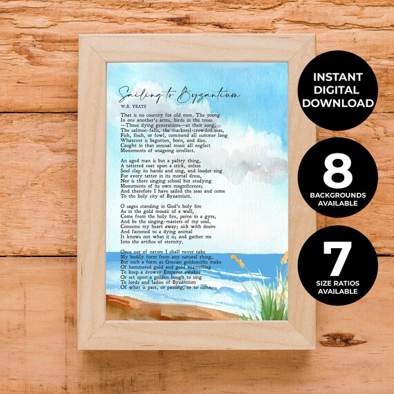 Sailing to Byzantium | William Butler Yeats | Poem | Christianity