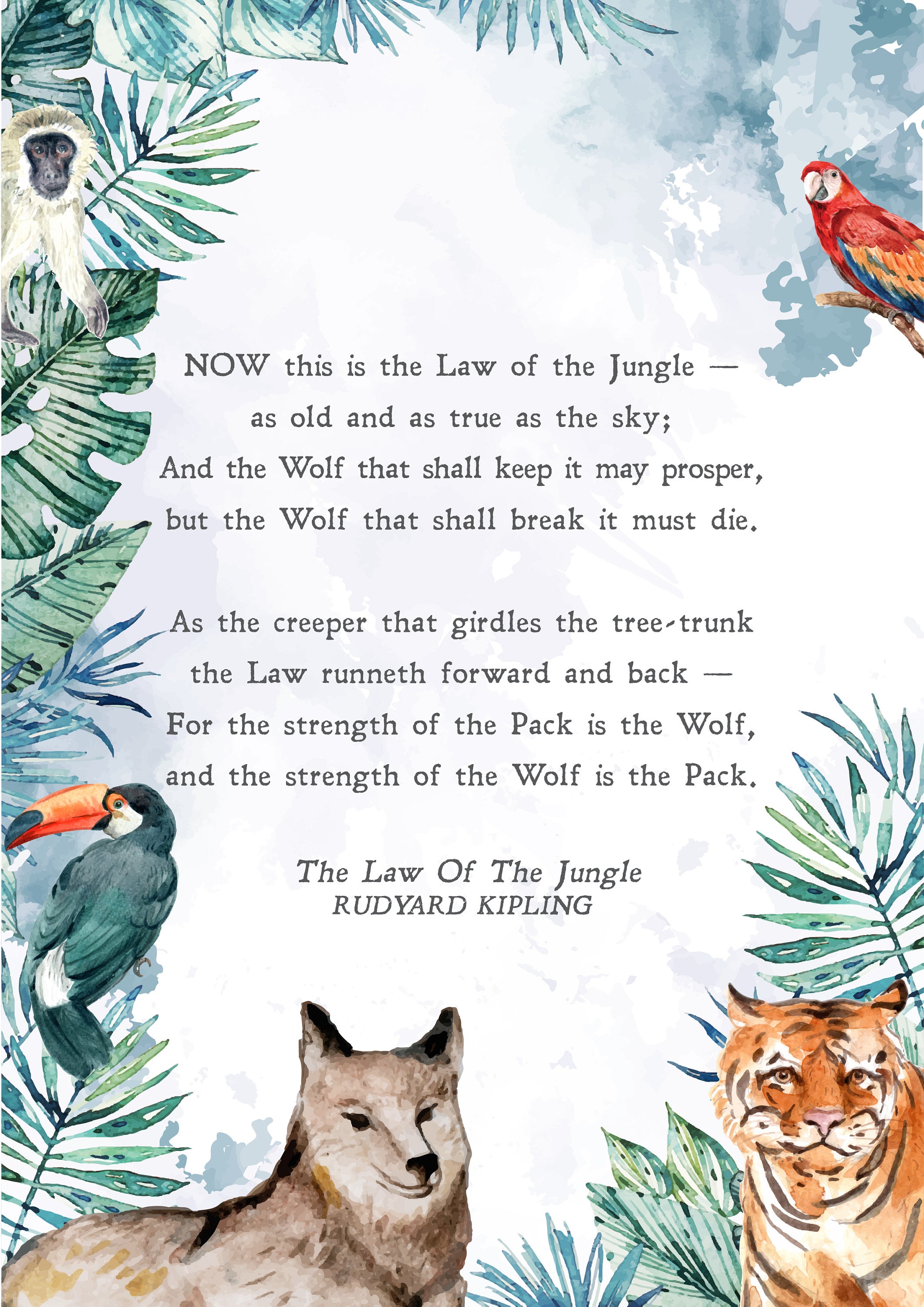 El libro de la selva / The Jungle Book by Rudyard Kipling: 9788427236974 |  : Books