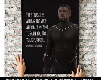 Chadwick Boseman the Struggles Along the Way Quote