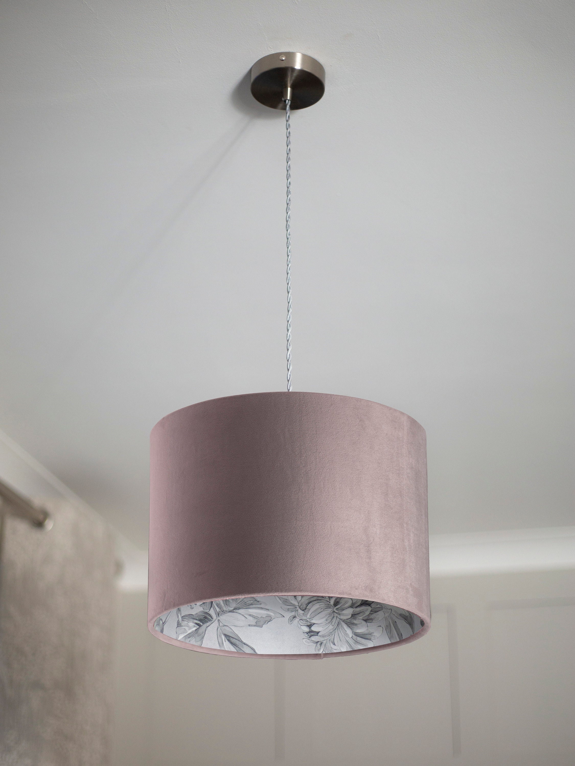 Dusky pink light shade deals