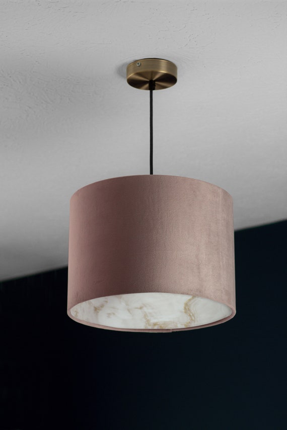 Dusky pink cheap ceiling light