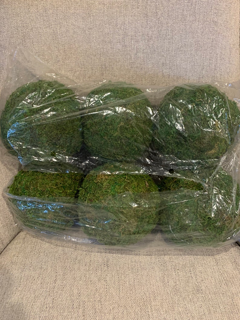WHOLESALE MOSS BALLS 3 4 5 High Quality Bulk Priced Etsy
