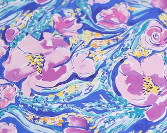 Beautiful Moments Purple Multi Floral Fabric by Jacqueline Maldonado for FIGO Fabrics (PER YARD) Quilting Cotton