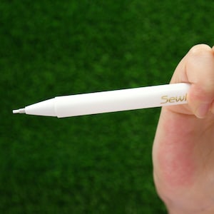 Sewline Tailor&#39;s Click Pencil for Fabric Marking 1.3mm - White *Sewing Report Pick*
