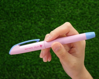 Stylo marqueur pour tissu effaçable à l'eau, stylet de Sewline - Bleu