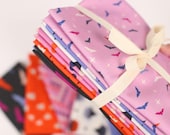 Ghost Town Half Yard Bundle (6 Halloween Prints) - FIGO Fabrics Holiday collection | Quilting Cotton