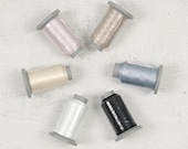 Glide Trilobal Polyester Thread 40 wt - BASIC NEUTRALS Curated 6 Pack