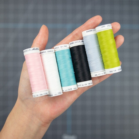 Seraflex Elastic Thread 130 Meter by Mettler (multiple colors) - 1 Spool