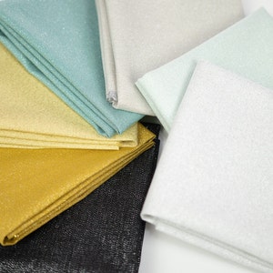 Glimmer Solids Fat Quarter Bundle 7 pieces Cloud9 Fabrics image 4