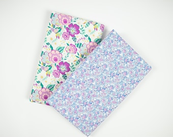 Deco Dance Liberty of London by Riley Blake - 1 Yard Precut Fabric Bundle (2 Prints) Quilting Cotton