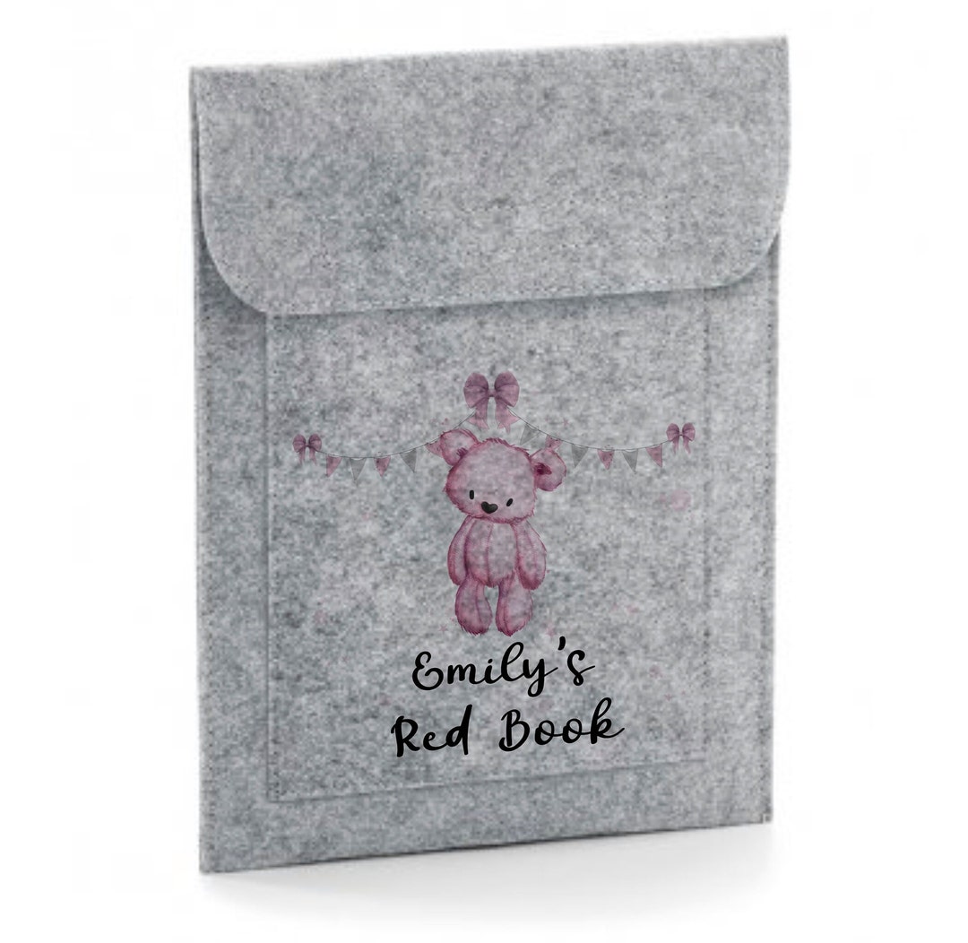 Baby Red Book Folder Personalised Red Book Holder Health Etsy UK
