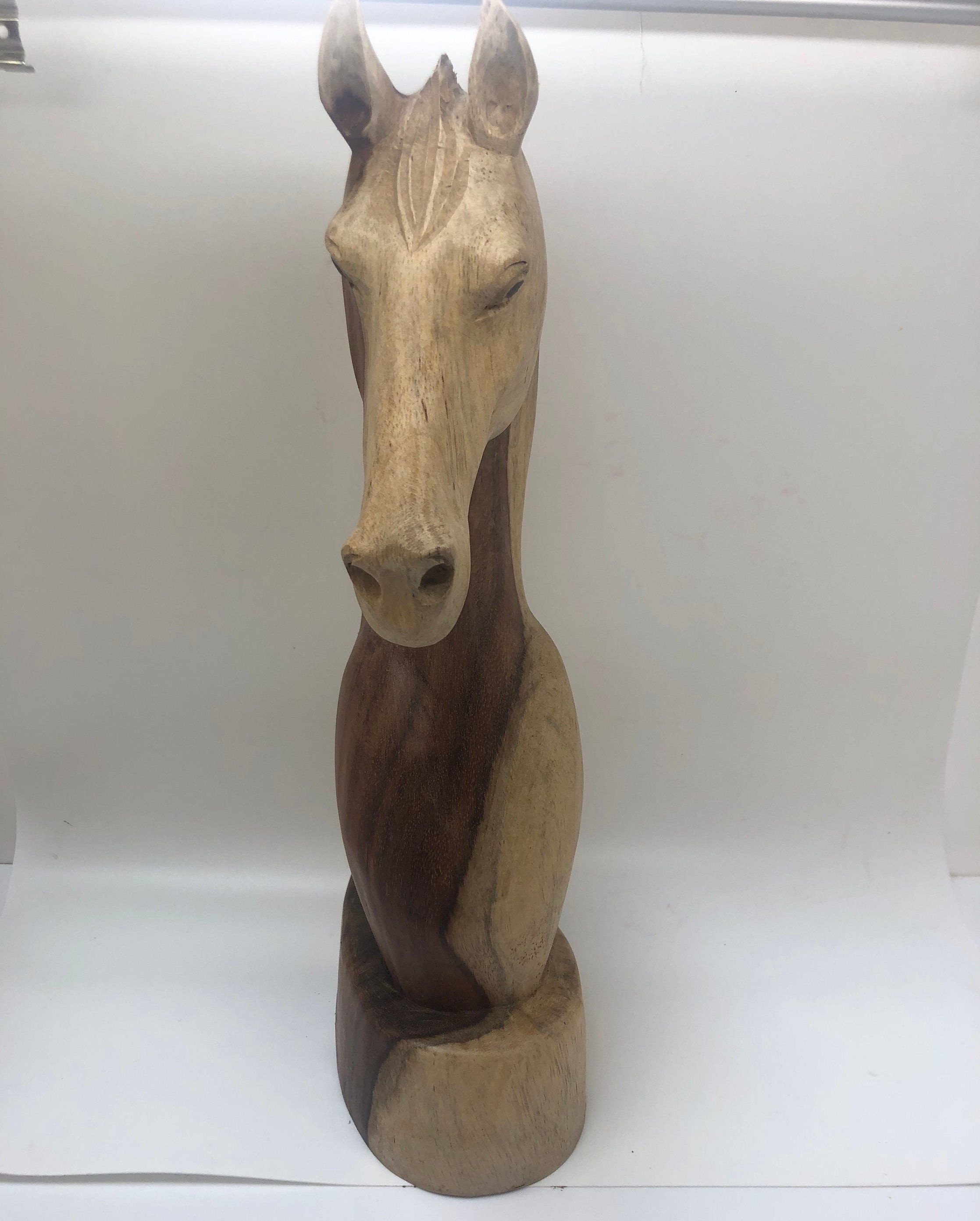 Wooden Horses Head Etsy UK