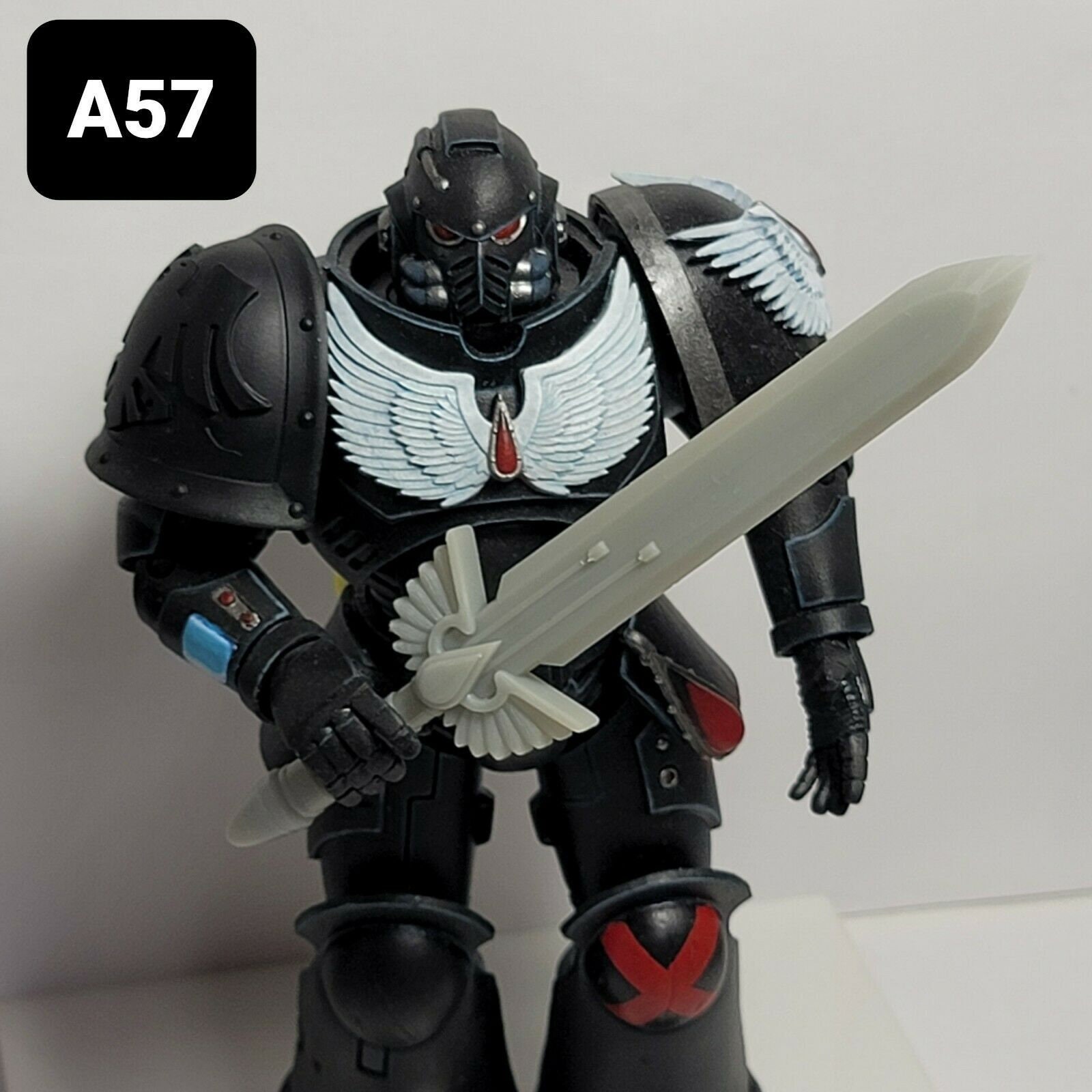 A57 Warhammer 40k Space Marine Blood Angel Sword Mcfarlane