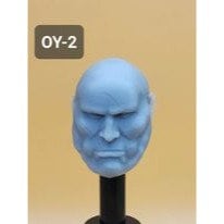 OY-2 OGRYN HEAD Custom Compatible W 7" McFarlane DarkTide Warhammer 40k Space Marines