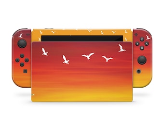 Skórka Nintendo Switch, Skórka Sunset Switch, Pełne owinięcie 3 M
