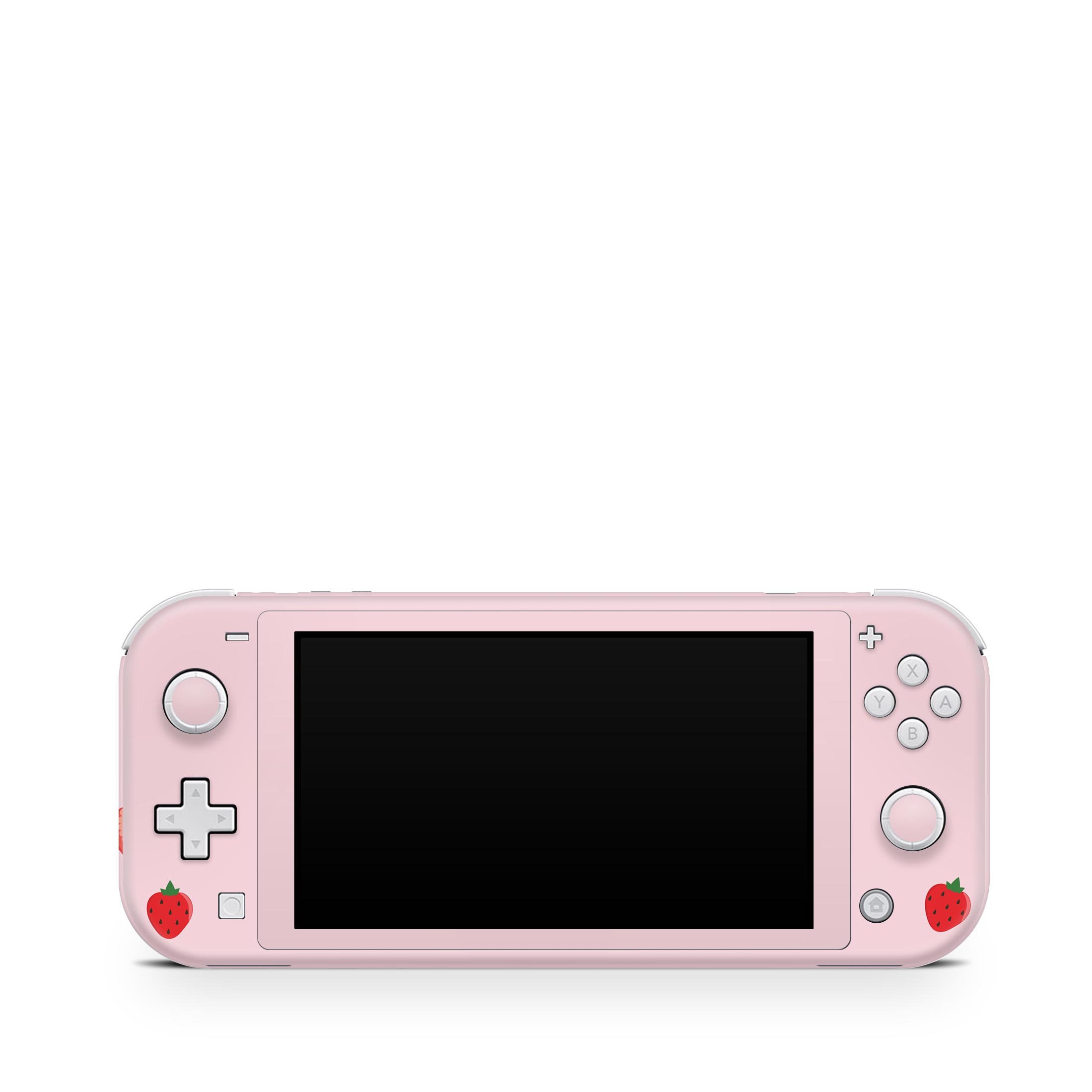 Nintendo Switch Lite Skin Cute Strawberry Switches Lite Skin Etsy