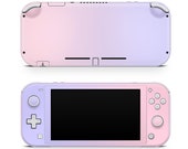 Nintendo Switch Lite Skin Duo Color, Pastel Pink and Purple