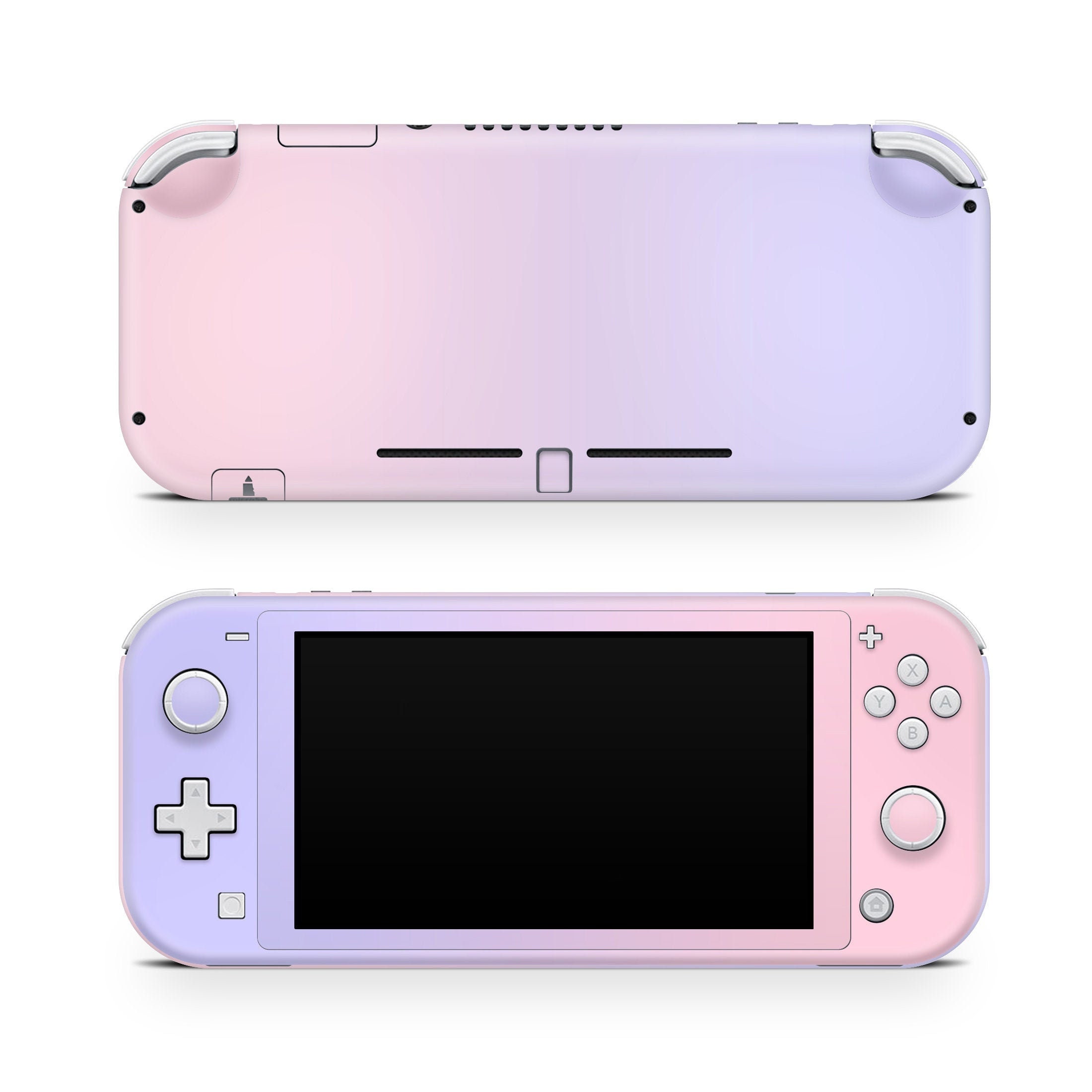 Nintendo Switch Lite Skin Duo Color, Pastel Pink and Purple Nintendo Switch Lite Skin Duo Color, Pastel Pink and Purple