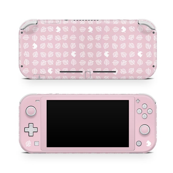 Skin rosa Nintendo Switch Lite, foglia Pelle rosa pastello Avvolgimento  completo Lite Cover decalcomania Vinile 3 m -  Italia