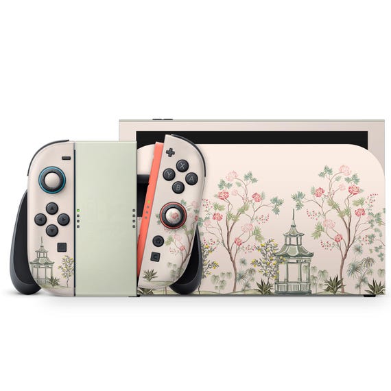 Japanese Cherry Blossom Sakura Nintendo Switch 2 Skin Wrap 3M Vinyl Full Cover