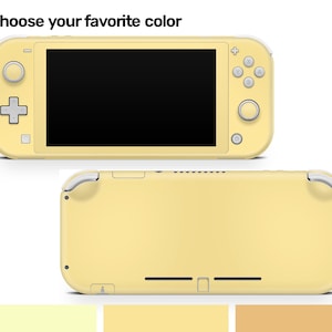 Switch Lite Case Yellow - Etsy