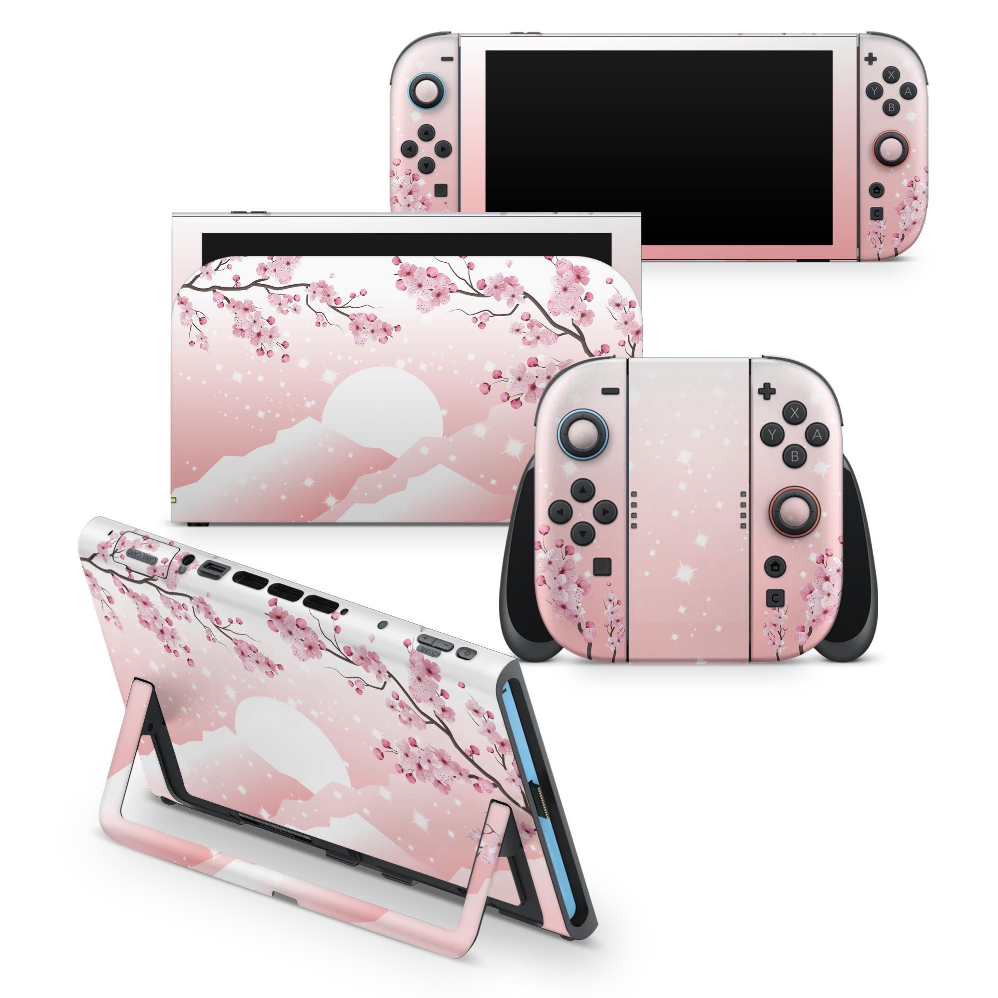 ♡NintendoSwitch 桜ピンク♡ Sakura Pink Joycons - Etsy
