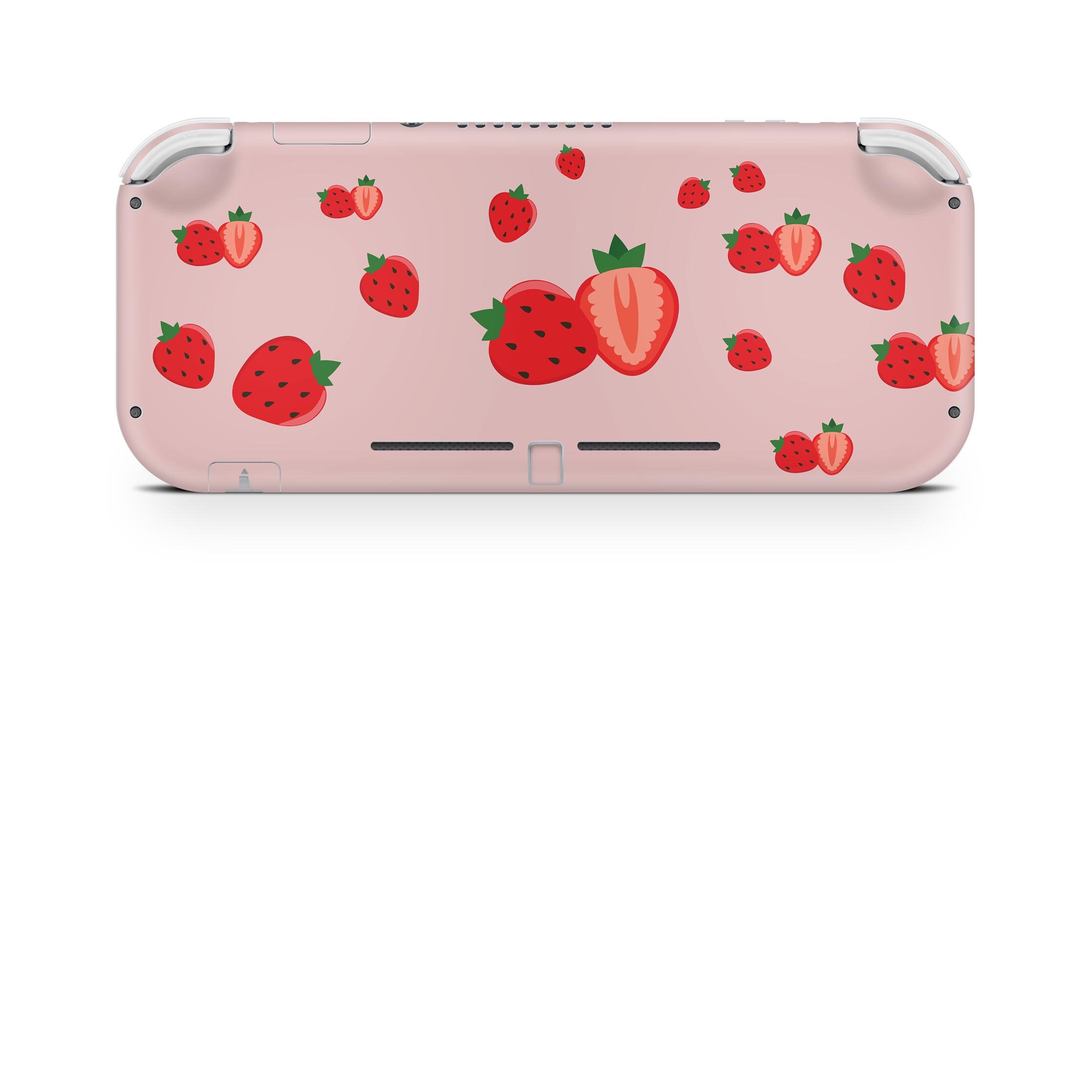 Nintendo Switch Lite Skin Strawberry, Switch Lite Skin Cute