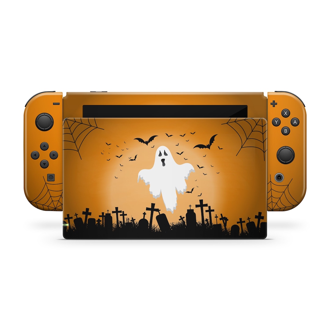 Halloween Nintendo Switch Skin ,ghost Switch Skin Full Cover Decal