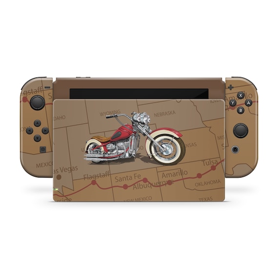 Tacky Design Retro Skin Compatible with Nintendo Switch Skin - Premium  Vinyl 3M Brown Colorwave,Color Blocking Nintendo Switch Stickers Set -  Switch