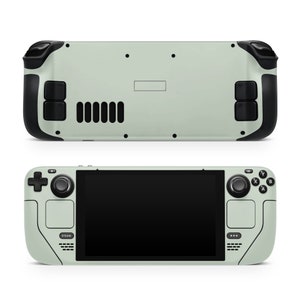Cute Pastel Green Steam Deck skin ,Kawaii Classic Solid Color Steam Deck Decal Full Wrap cover Vinyl 3m Sticker