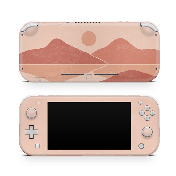 Pastel Green nintendo switches skin ,Retro Colorwave switch OLED skin -  Tackydesign