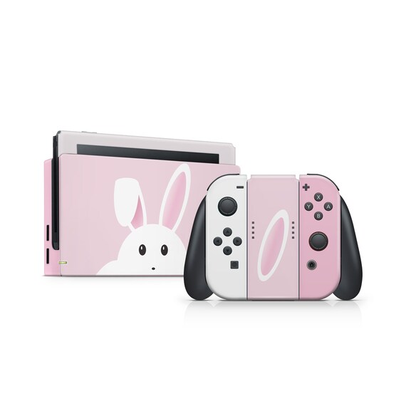 Buy Nintendo Switches Skin Anime Kawaii Rabbit Pink Switch Skin Online in  India  Etsy