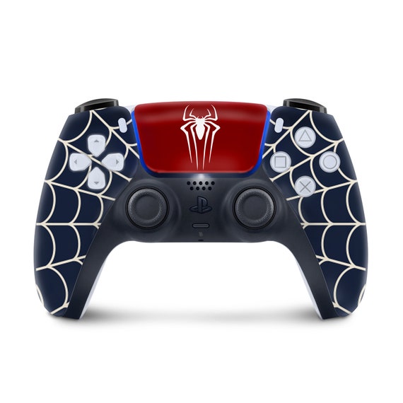 2 Pack PS5 Controller Dualshock Marvel Spider Man Red Spider Skin Decal  Sticker