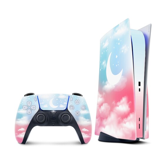 Ps5 Skin Clouds, Sony Playstation 5 Controller Skin Moon, Vinyl 3m Stickers  Full Wrap Cover -  Finland