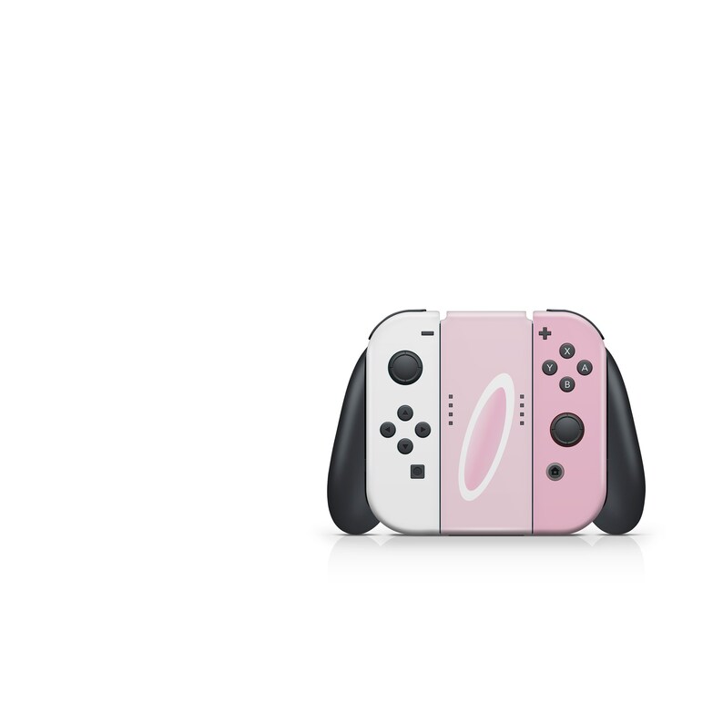 Nintendo Rabbit Pink Nintendo Switch Skin Anime, Kawaii Rabbit Pink Switch Skin Full Cover ...