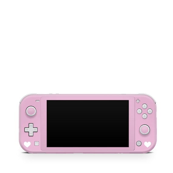 Nintendo Switch Lite Skin Heart, Switch Lite Skin Cute, Pink