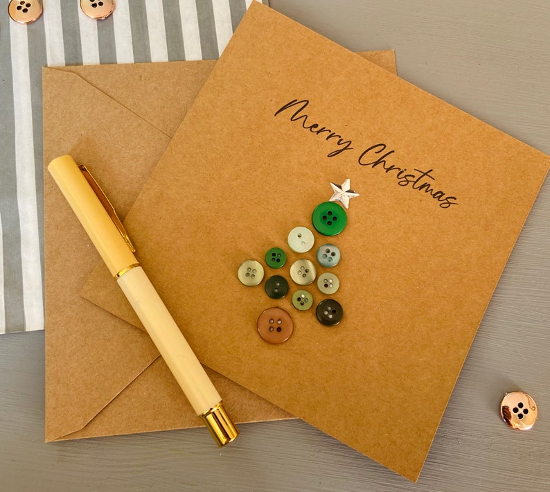 10 x unique Christmas cards embellished Christmas cards Etsy