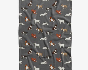 Bull terrier blanket Clearance