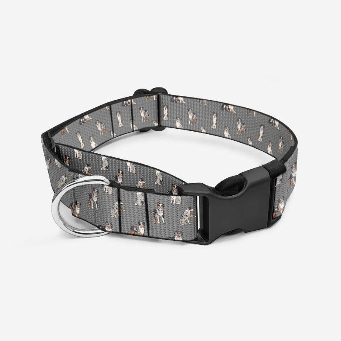 Australian Shepherd Collar & Leash Etsy