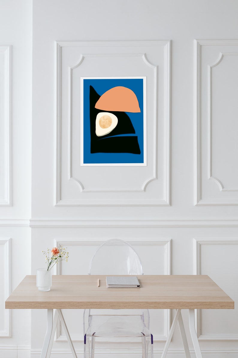 A modern minimalist poster best art print available on Etsy by Artist named Kalamasa Art Gallery. Cheap affordable art print ready to download for your minimalist home decor.