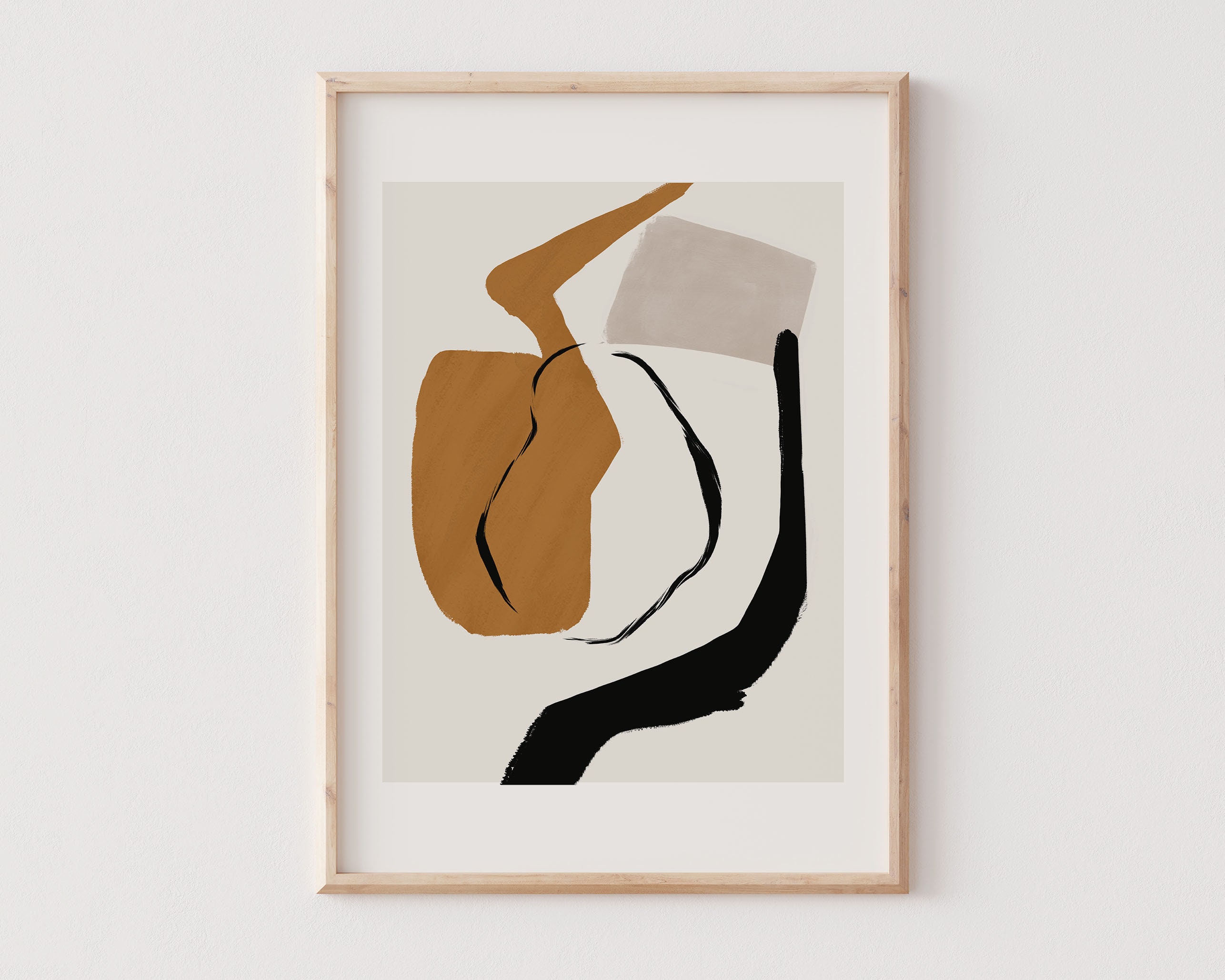 Modern Minimalist Printable Wall Art, Abstract Contemporary Art ...