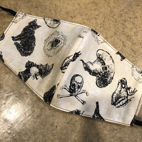 Witchy Face Mask with Filter Sleeve