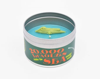 20,000 Leagues Under the Sea Scented Candle - Smells like the water at the bottom of the ocean and if you don’t believe us go down and check