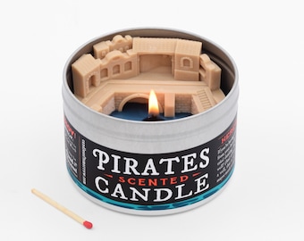 Pirates Scented Candle | Inspired by your favorite pirate-themed ride (unless there is some other pirate-themed ride we don’t know about)