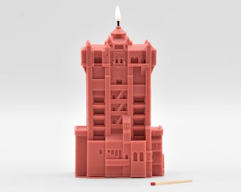 Tower of Terror Pillar Candle