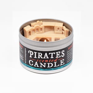 Pirates Scented Candle - Inspired by your favorite pirate-themed ride (unless there is some other pirate-themed ride we don’t know about)