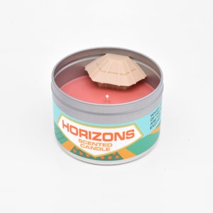 Horizons Scented Candle | Bygone Epcot Ride | Orange grove scent | But not a boring orange grove scent. An orange grove of the FUTURE
