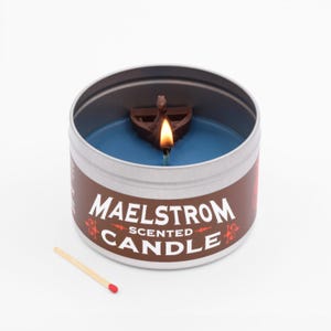Maelstrom Scented Candle | Bygone Epcot | Wooden Troll Scent