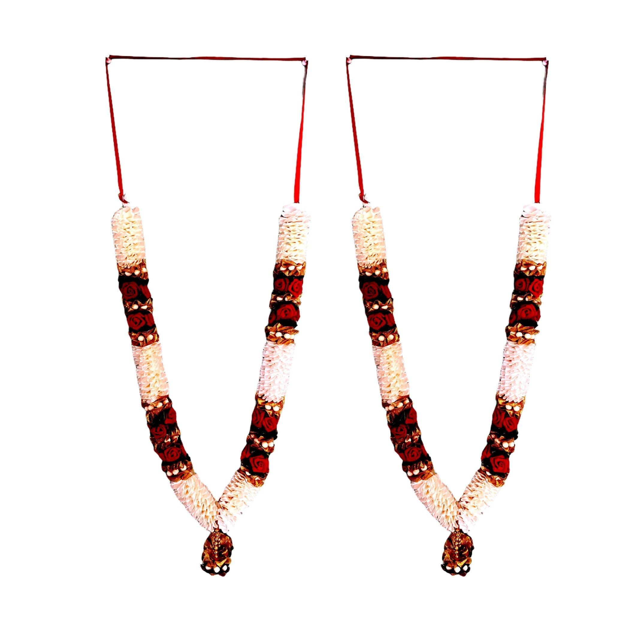 2ct Artificial Wedding Varmala Rose Garland Shadi Indian Etsy